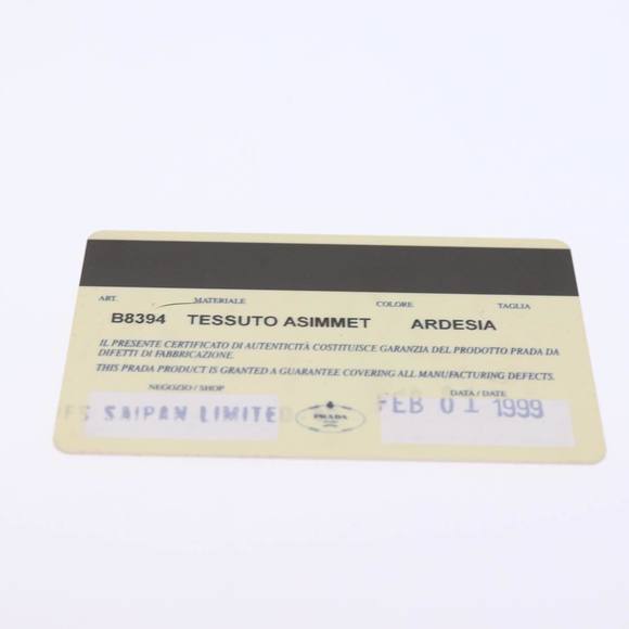 PRADA Shoulder Bag Nylon Green Auth bs14207 - Picture 12 of 16